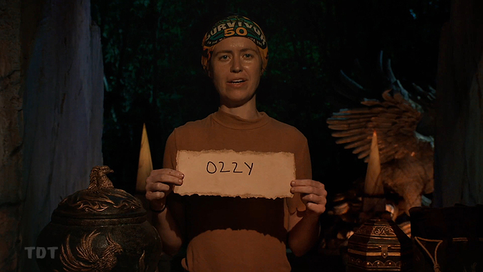 Emily voting Ozzy