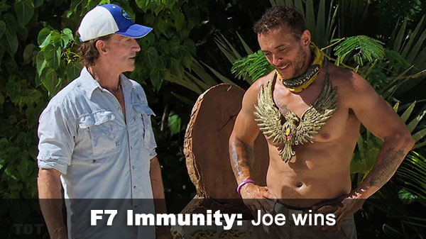 Joe wins F7 IC