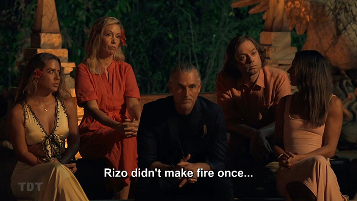 Rizo didn't make fire once Rizo didn't make fire once