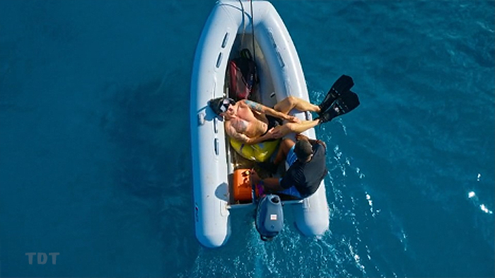 Coach rescued from certain death Coach rescued from certain death