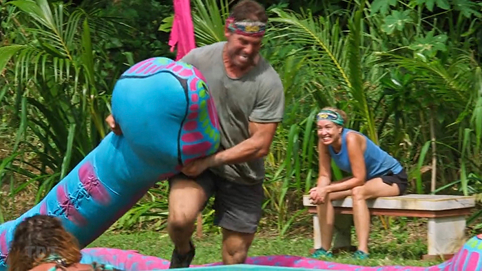 More Chrissy cheering for Colby