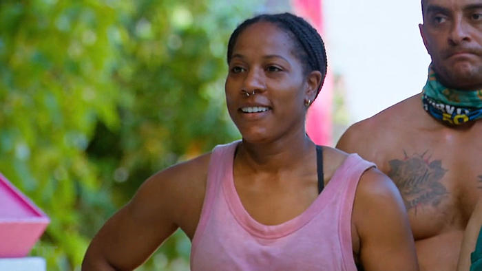 Tiffany, seeing Q is gone