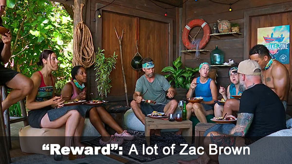 Kalo has to listen to Zac Brown