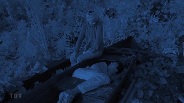 Charlie waking up Rizo