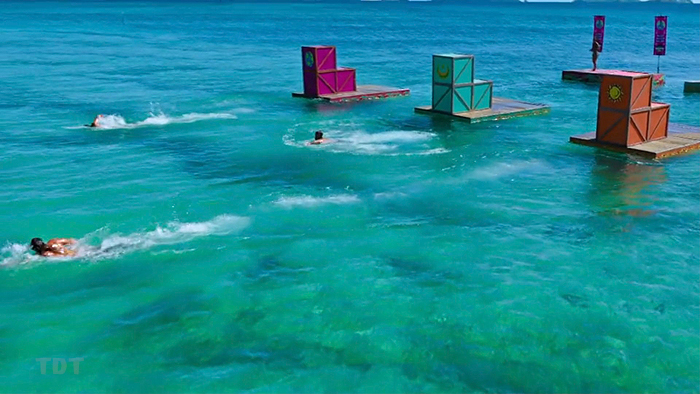 Joe lagging behind Jonathan and Ozzy