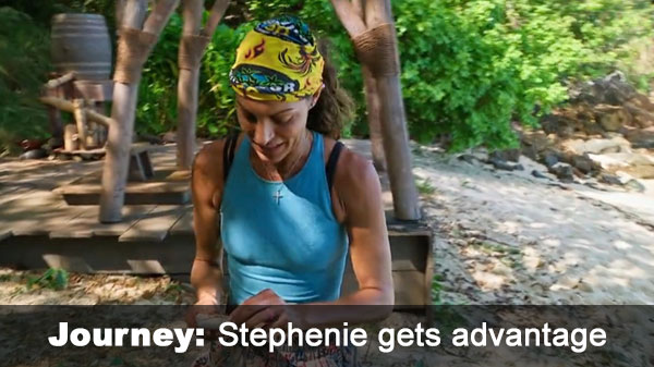 Stephenie gets steal-a-vote