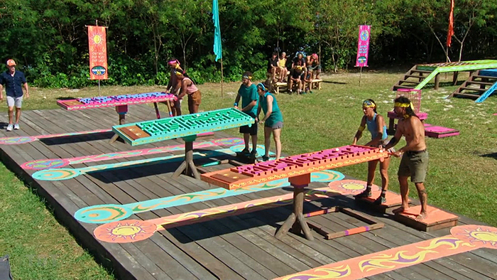 Table maze, final stage