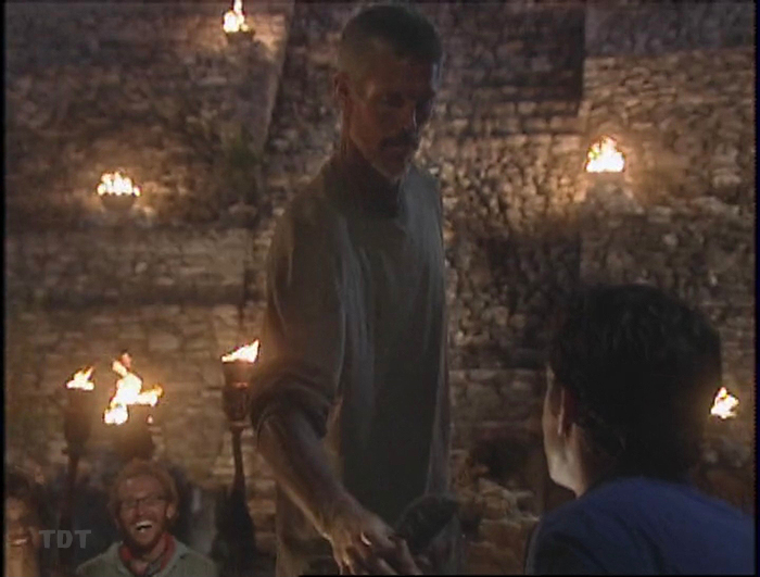 Gary playing his idol