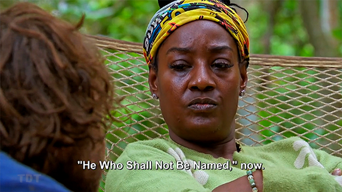 He who shall not be named, now