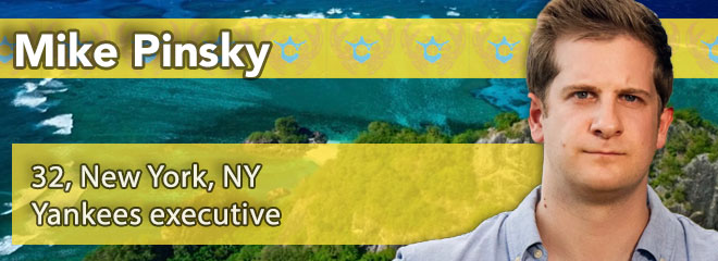 Mike Pinsky, 32, New York, NY