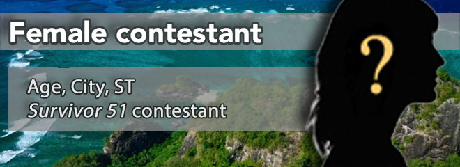 Female contestant, Age, City, S