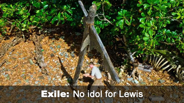 Lewis loses an idol on Exile