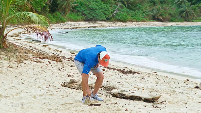 Probst unburies the bag of buffs Probst unburies the bag of buffs