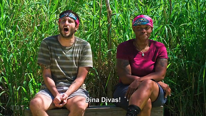 Sharonda, trying to ignore Eric