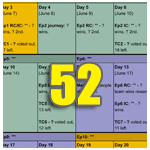 S52 calendar