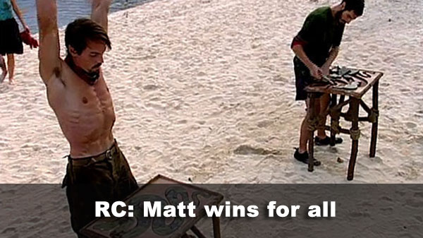 Matt wins