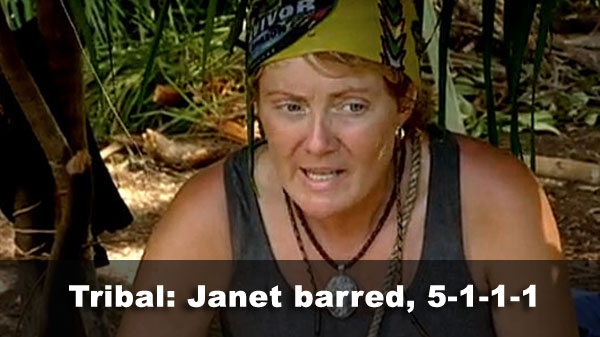 Janet out, 5-1-1-1