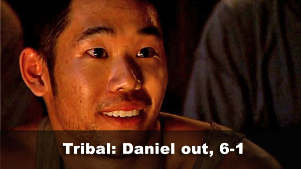 Daniel out, 6-1