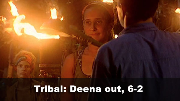 Deena out, 6-2