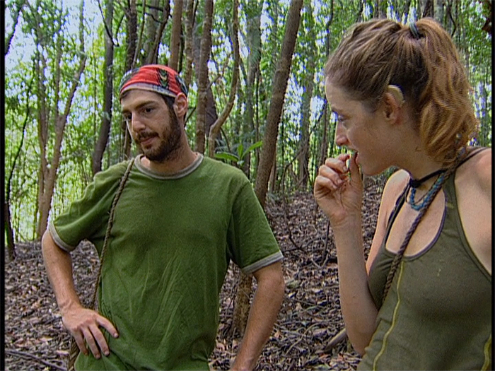 Rob discusses the Alex blindside with Deena and Christy