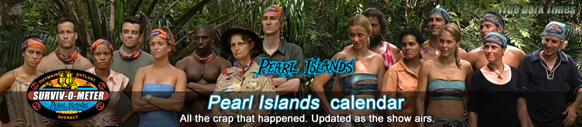 Survivor 7: Pearl Islands calendar