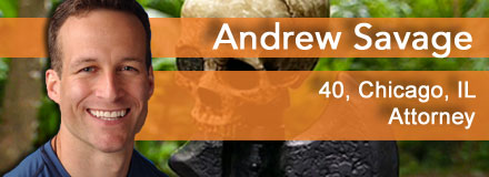 Andrew Savage, 40, Chicago, IL