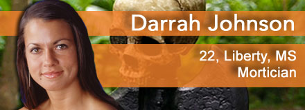 Darrah Johnson, 22, Liberty, MS