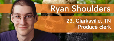Ryan Shoulders, 23, Clarksville, TN