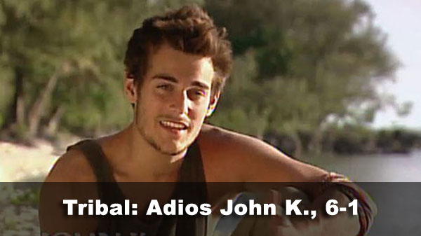 John K. out, 6-1