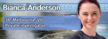 Bianca Anderson, 36, Melbourne, VIC