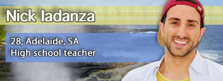 Nick Iadanza, 28, Adelaide, SA