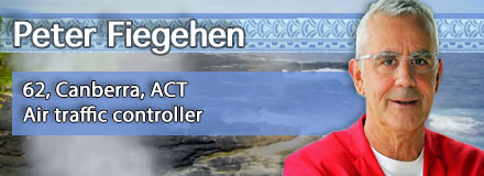 Peter Fiegehen, 62, Canberra, ACT