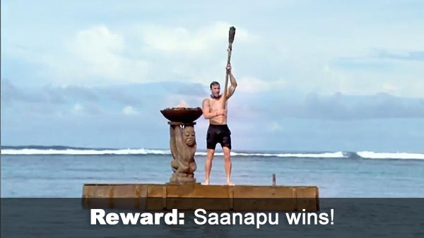 Saanapu wins reward