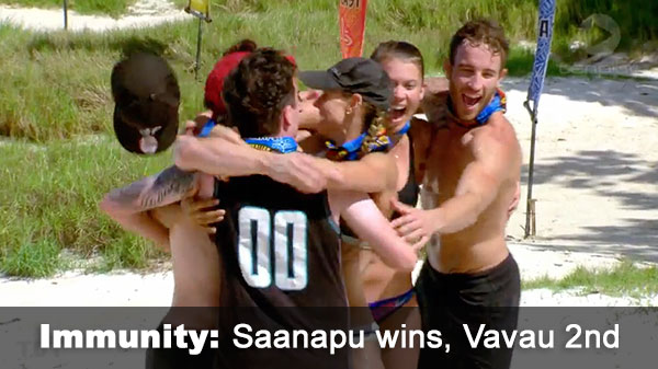 Saanapu wins, Vavau 2nd
