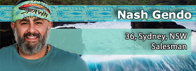 Nash Gendo, 36, Sydney, NSW