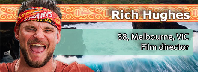 Rich Hughes, 38, Melbourne, VIC