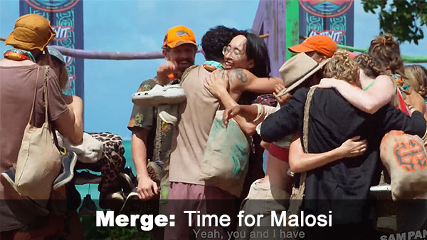 It's the merge!