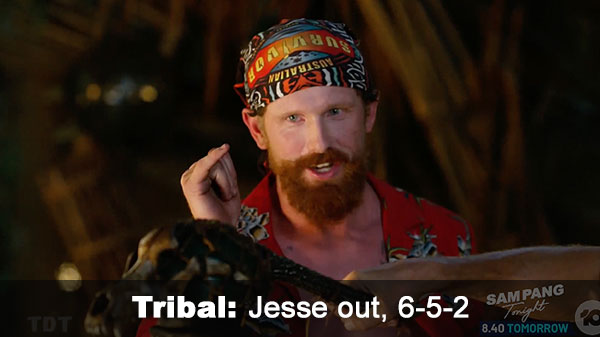 Jesse out, 6-5-2