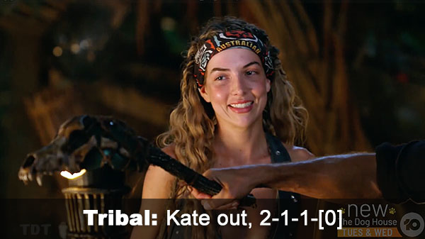 Kate out, 2-1-1-[0]