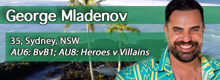 George Mladenov, 35, Sydney, NSW