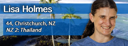 Lisa Holmes, 44, Christchurch, NZ