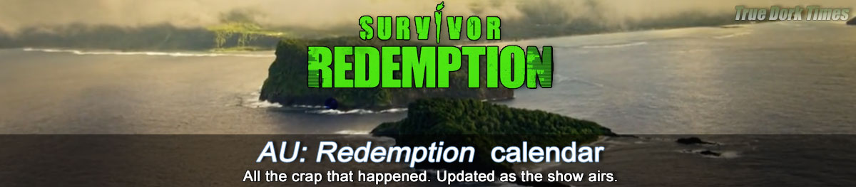 SurvivorAU 12: Redemption calendar