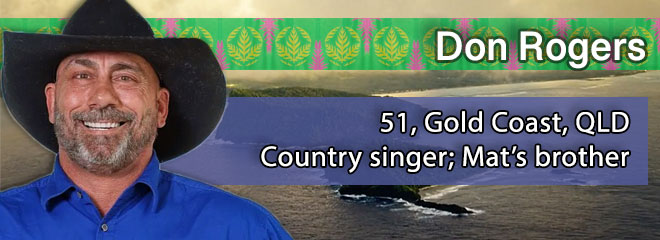 Don Rogers, 51, Gold Coast, QLD