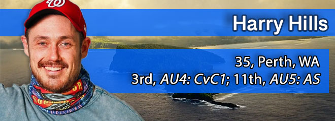 Harry Hills, 35, Perth, WA