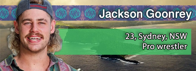 Jackson Goonrey, 23, Sydney, NSW