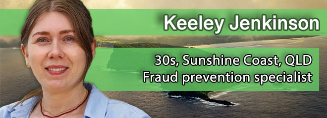 Keeley Jenkinson, 30s, Sunshine Coast, QLD