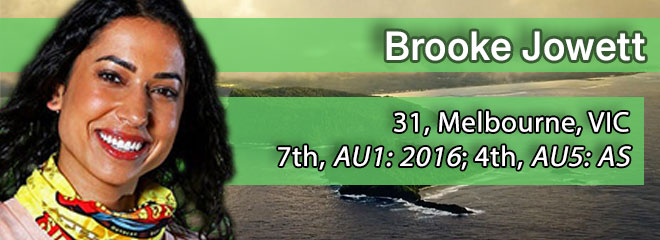 Brooke Jowett, 31, Melbourne, VIC
