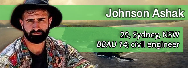 Johnson Ashak, 29, Sydney, NSW