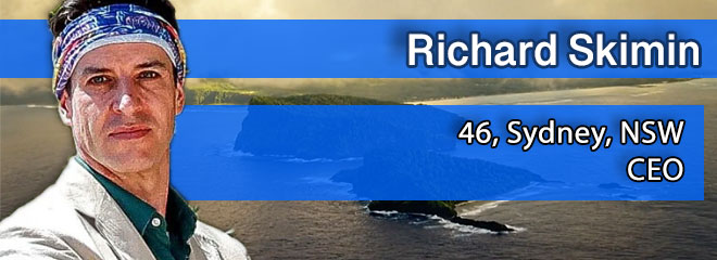 Richard Skimin, 46, Sydney, NSW