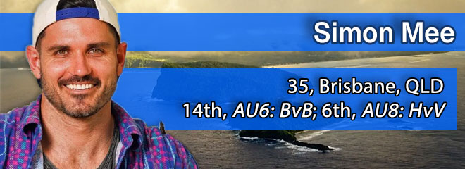 Simon Mee, 35, Brisbane, QLD